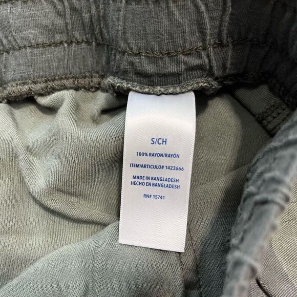 Splendid Camo Jogger Pants with Pockets Women’s Size Small Olive Green - Picture 7 of 7